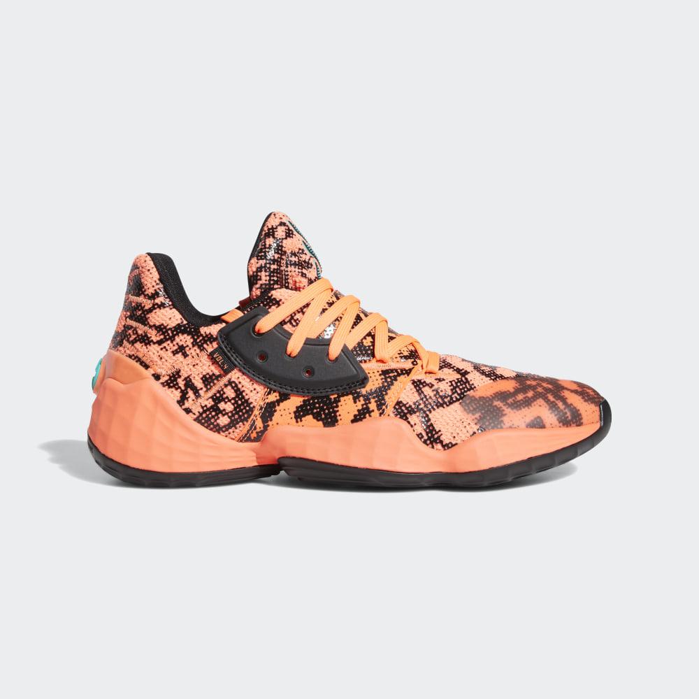 Adidasi Baschet Adidas Harden Vol. 4 Barbati Romania - Corai/Negrii/Corai FV4151
